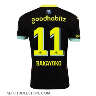 PSV Eindhoven Johan Bakayoko #11 Replika Bortatröja 2024-25 Kortärmad PSV Eindhoven Johan Bakayoko #11 Replika Bortatröja 2024-25 Kortärmad